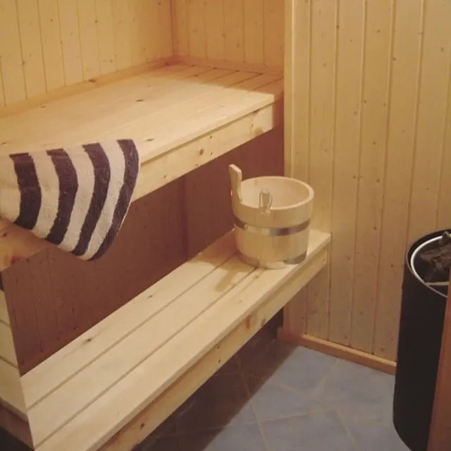 Private Sauna im Haus